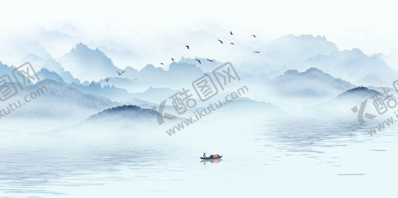 编号：86025006091819503330【酷图网】源文件下载-水墨山水背景