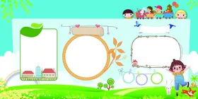 幼儿园展板素材海报活动教育