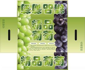 精品葡萄宣传海报