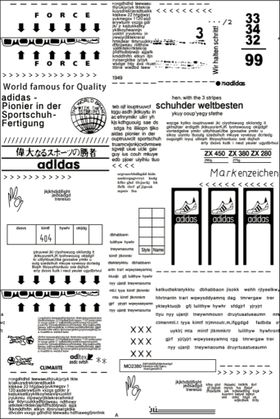 英文报花型