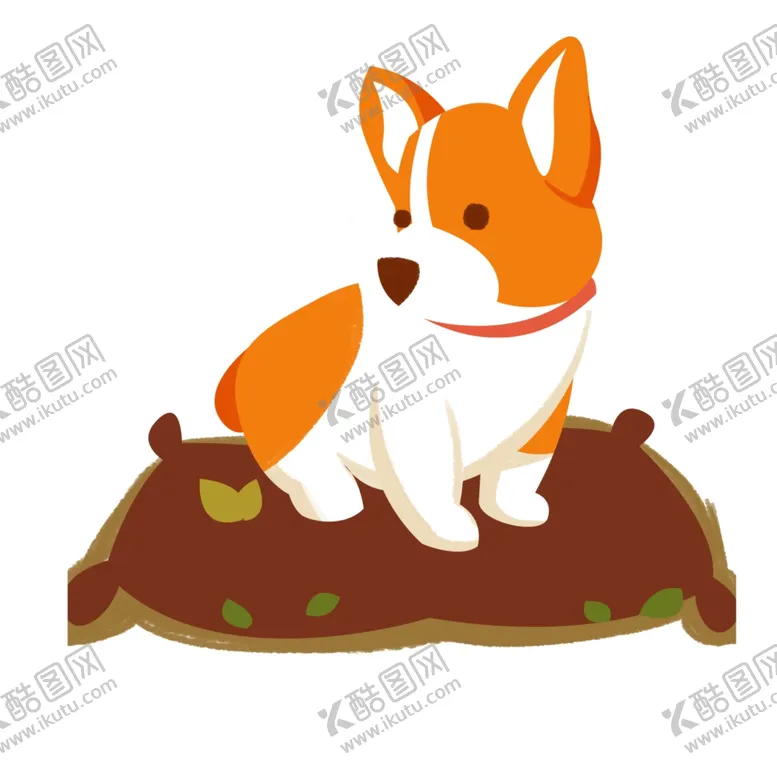 编号：29543004071202078727【酷图网】源文件下载-可爱小狗插画