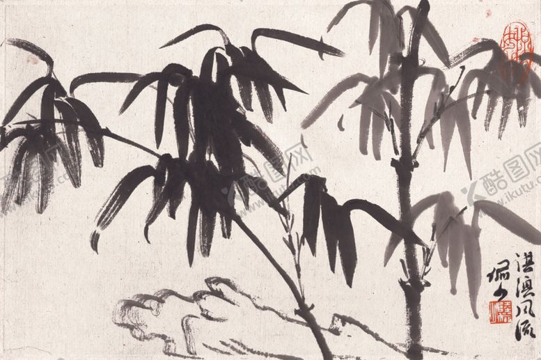 编号：63371709211127019223【酷图网】源文件下载-竹子国画