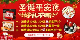 圣诞节海报好礼不断