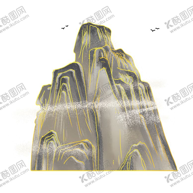编号：10256710072240493174【酷图网】源文件下载-国风假山