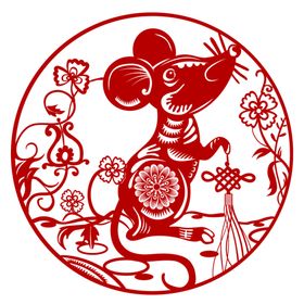 老鼠剪纸