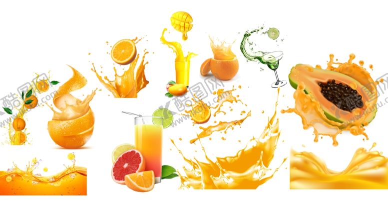 编号：51452410280927334424【酷图网】源文件下载-橙汁
