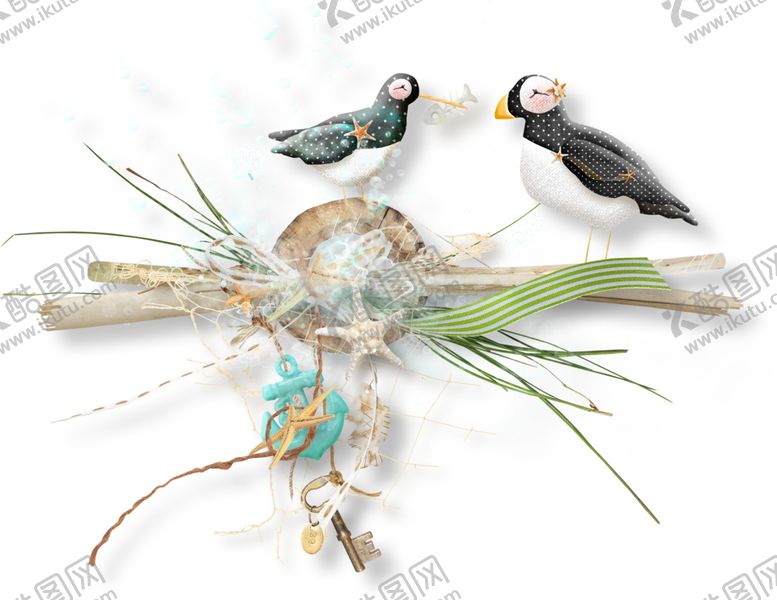 编号：45108209150700322125【酷图网】源文件下载-小清新海洋主题装饰