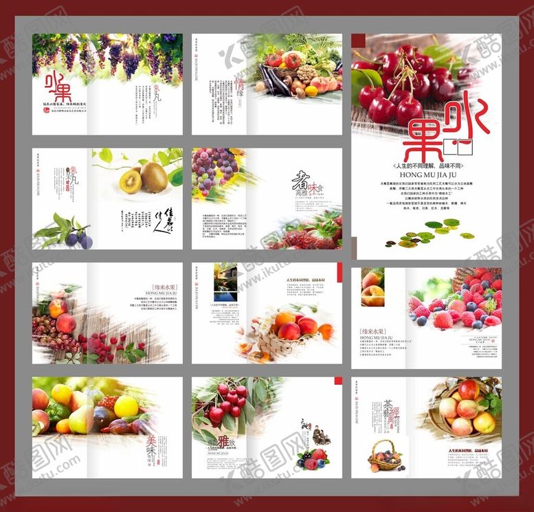 编号：41135904161355089753【酷图网】源文件下载-水果画册