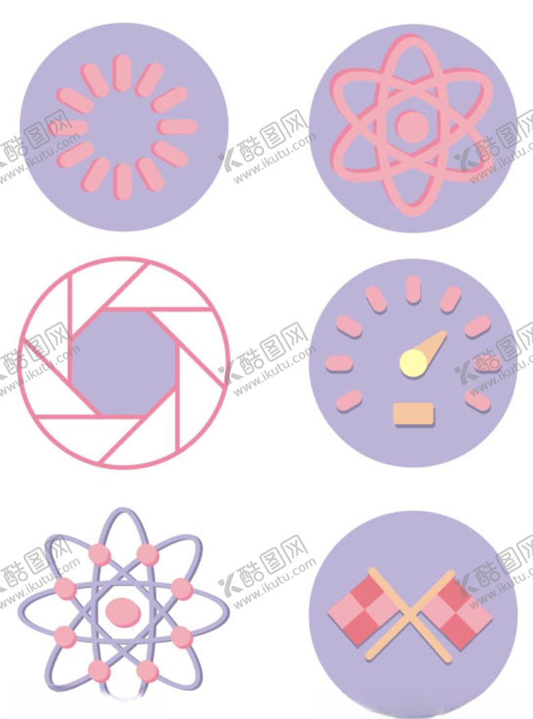 编号：86226909090137243952【酷图网】源文件下载-矢量小图标图案绘制