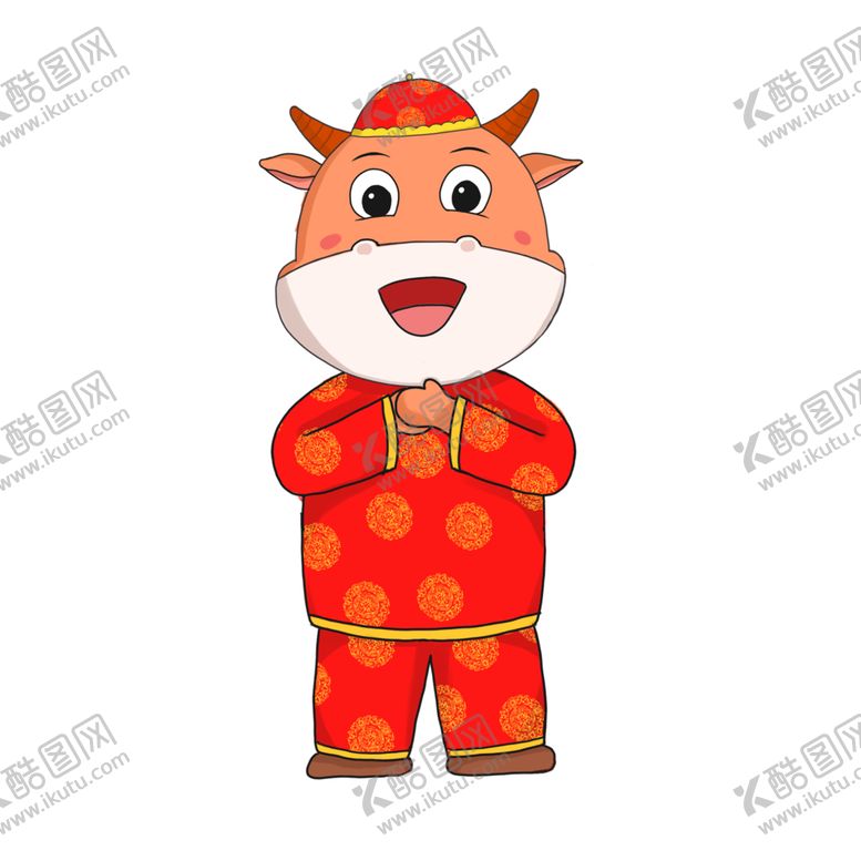 编号：78844605100619115561【酷图网】源文件下载-卡通牛形象