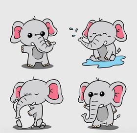 卡通大象