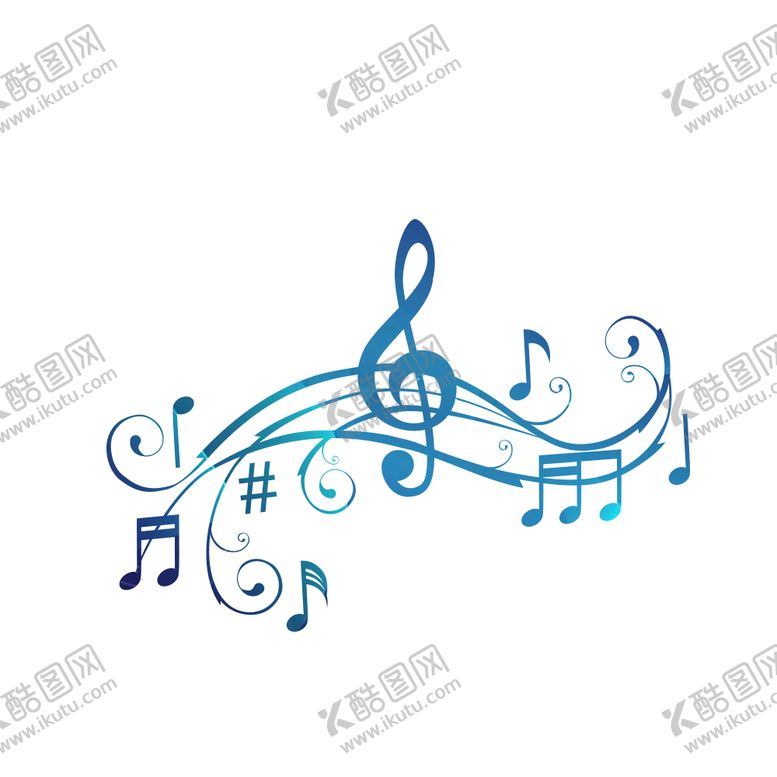 编号：74817010061700147288【酷图网】源文件下载-音符素材