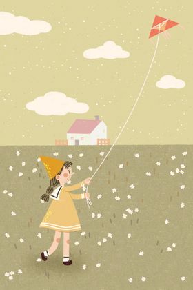 插画女孩
