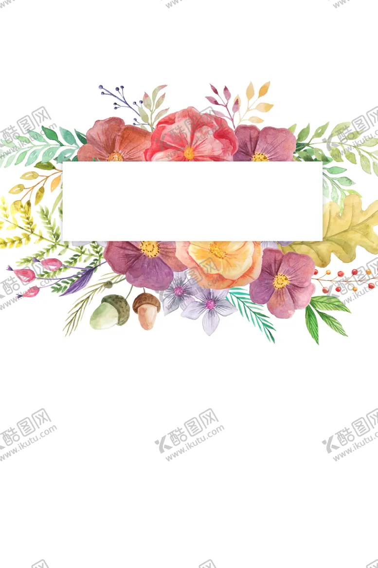 编号：96456106241901217486【酷图网】源文件下载-彩绘植物