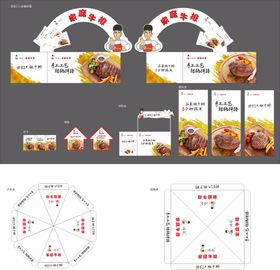 地堆 手工牛肉 商超宣传