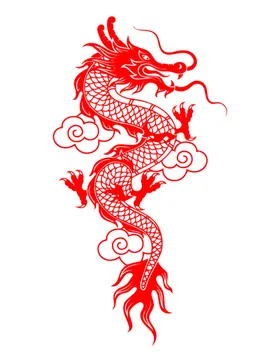 剪纸龙