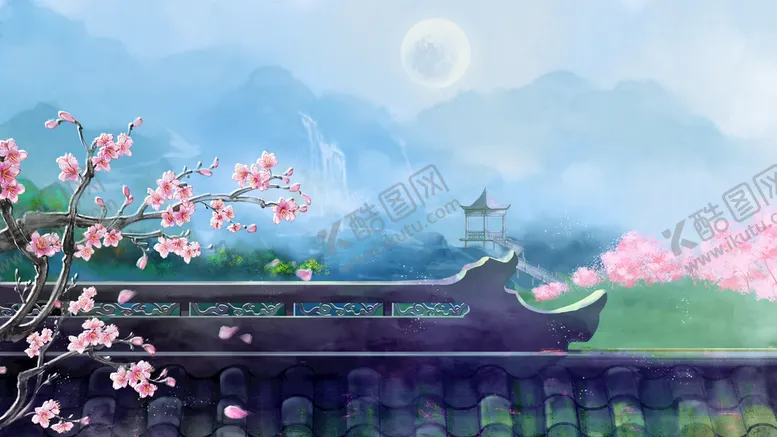 编号：12913010281408372213【酷图网】源文件下载-中国风背景