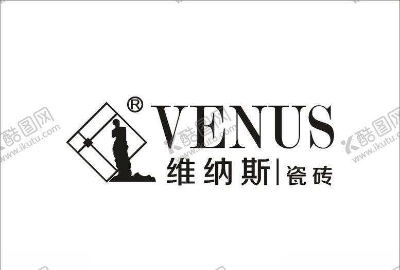 编号：52833006290203254537【酷图网】源文件下载-维纳斯VENUS瓷砖标志矢量图