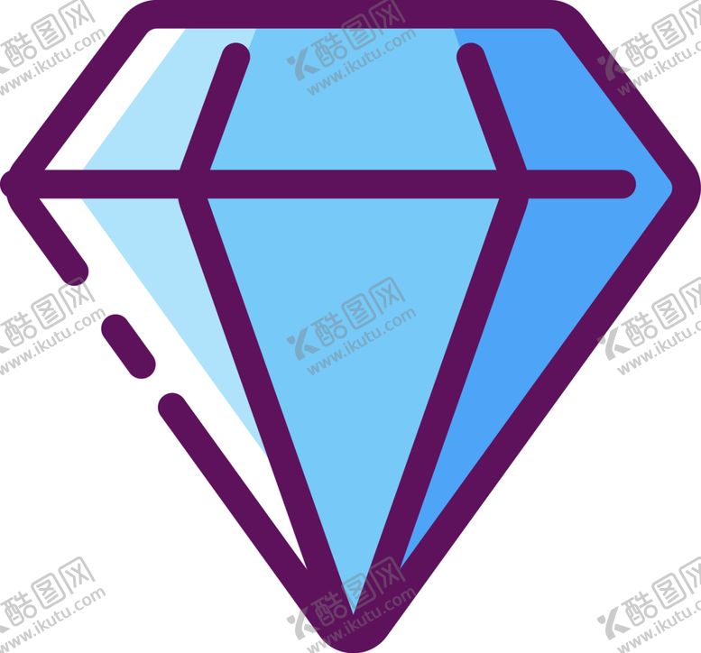 编号：44542509281926492454【酷图网】源文件下载-手绘钻石宝石水晶珠宝免扣素材