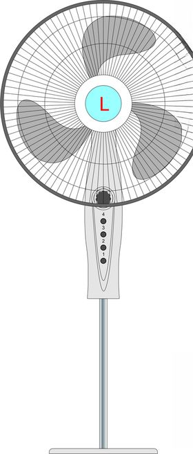 素材电风扇