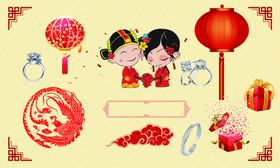 宝宝生日蛋糕卡通插画免扣元素