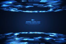 AI矢量科技感背景底纹