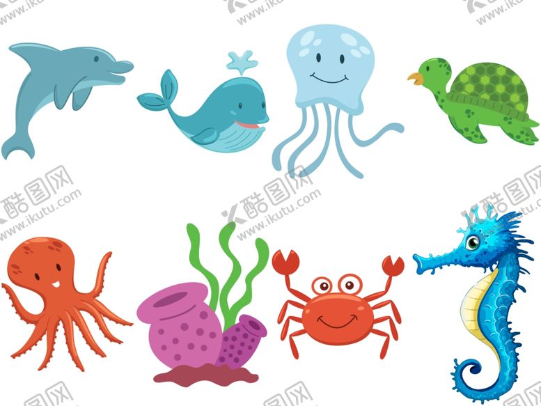 编号：27429505040158255817【酷图网】源文件下载-海洋生物