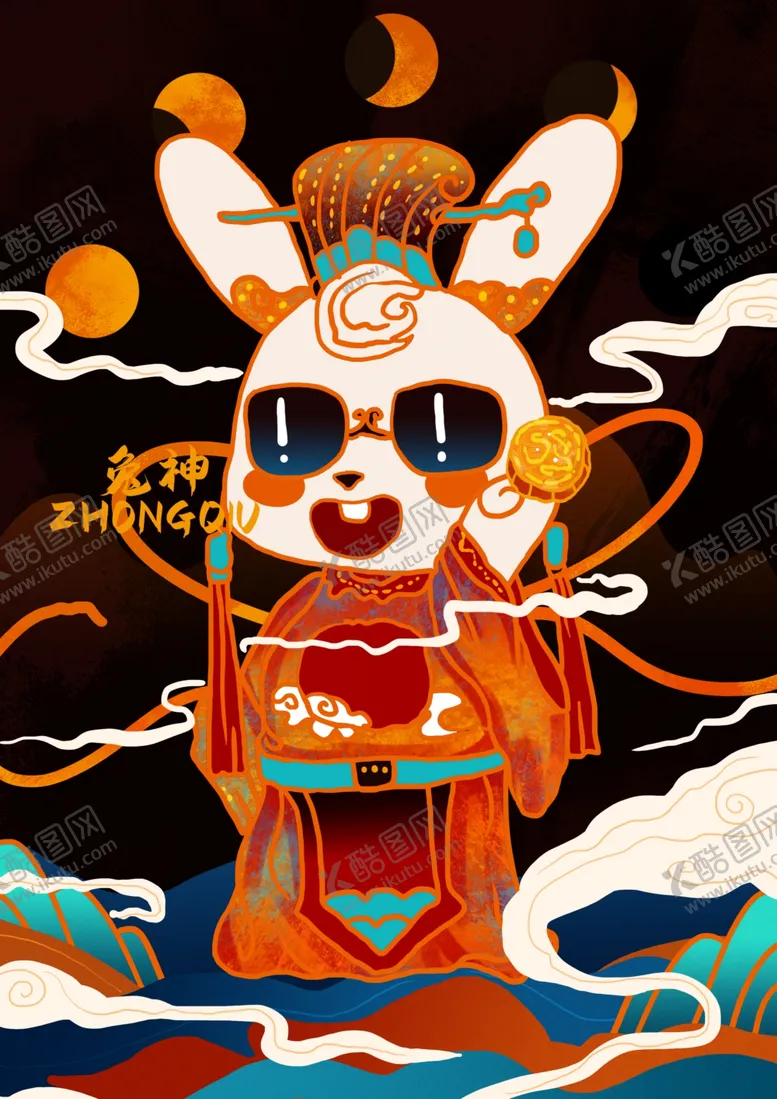 编号：88914705091913179209【酷图网】源文件下载-中秋节手绘展板