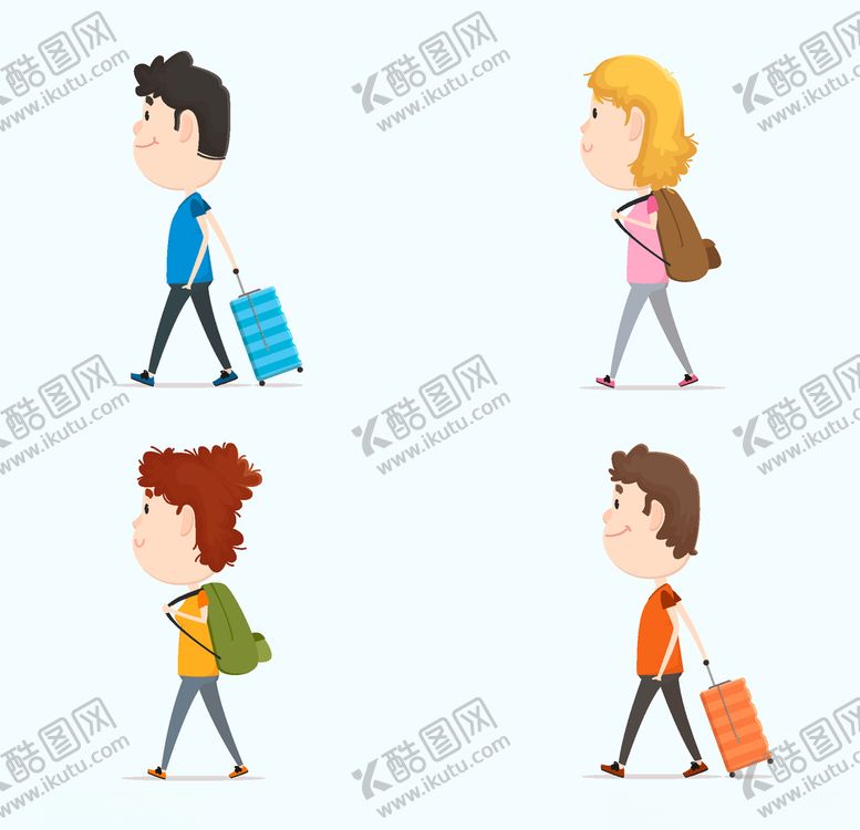 编号：64194707060730509117【酷图网】源文件下载-旅客游客