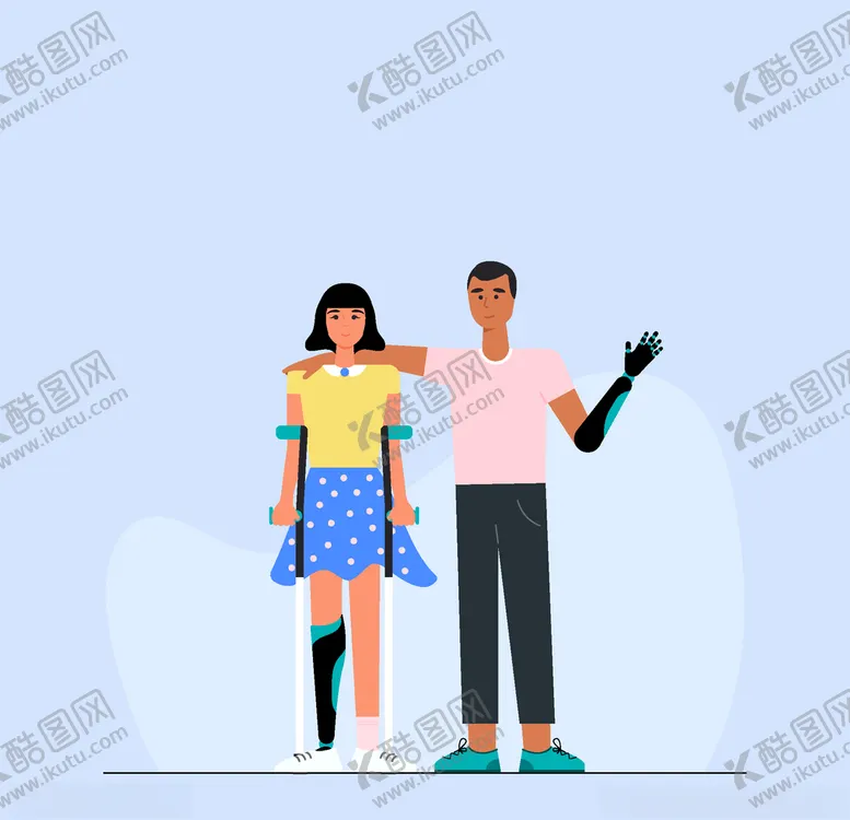 编号：64361704210653587538【酷图网】源文件下载-残障人士