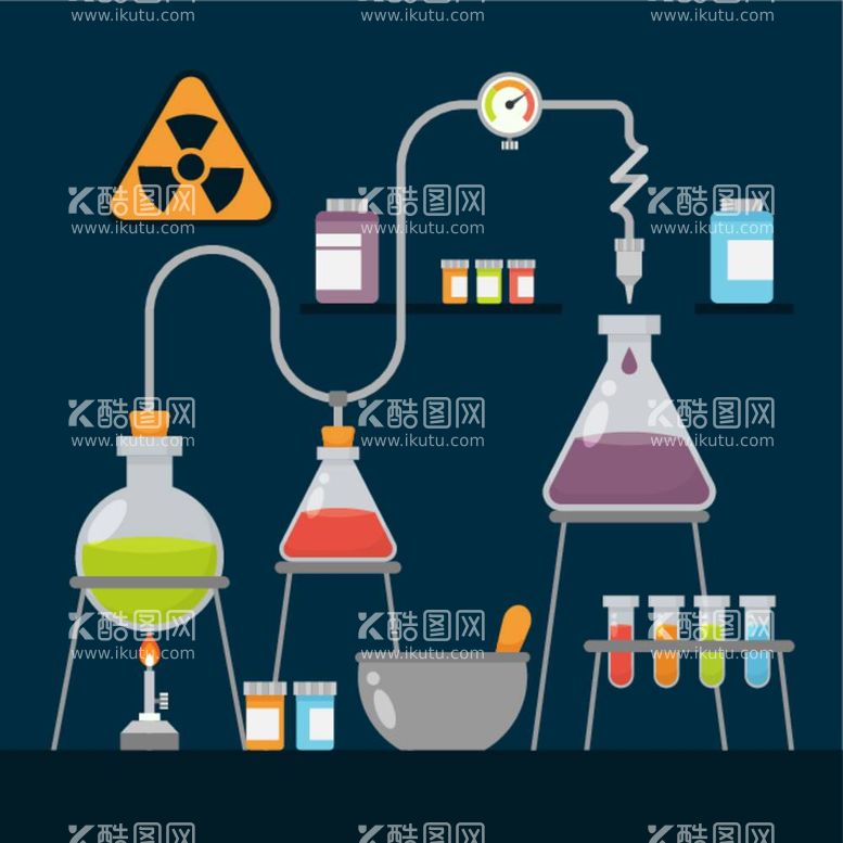 编号：20502811271405444088【酷图网】源文件下载-实验器材