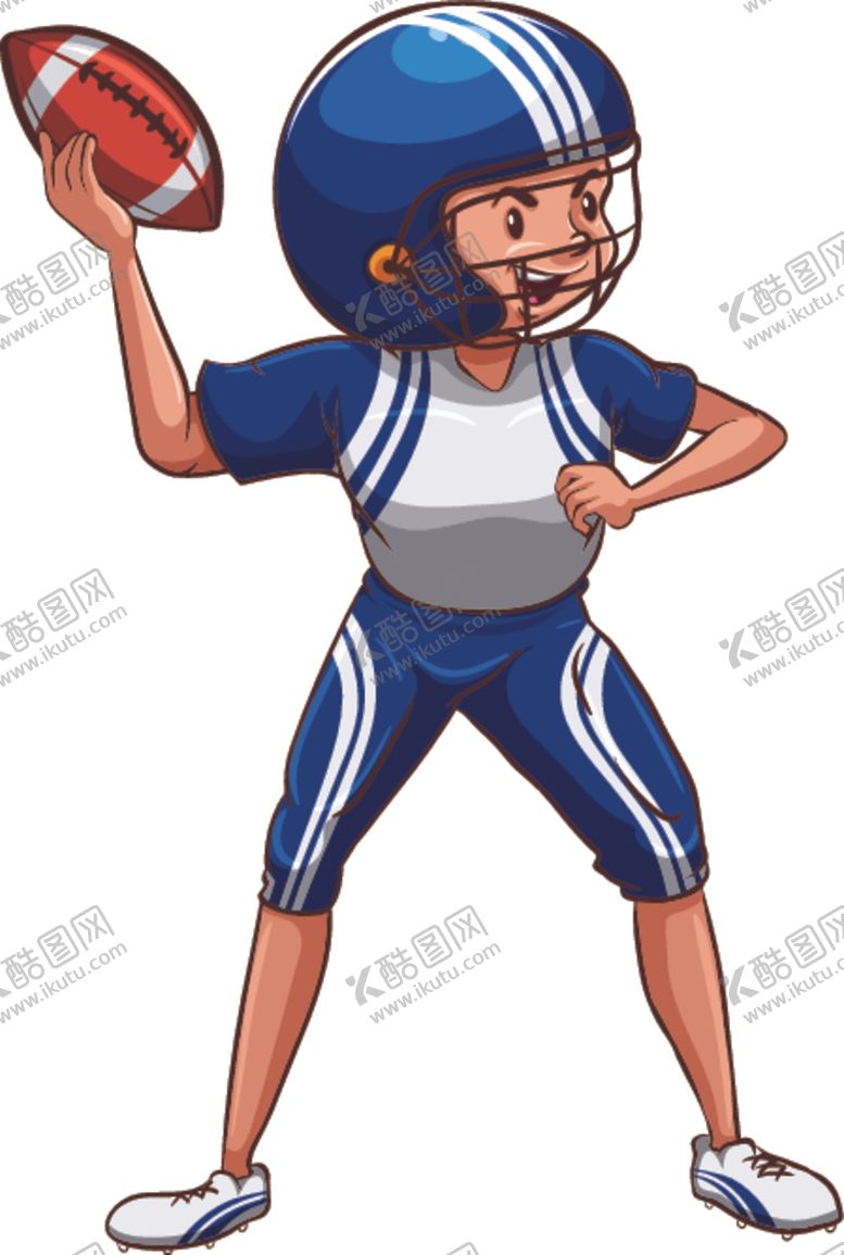 编号：20165206261125185080【酷图网】源文件下载-卡通运动人物
