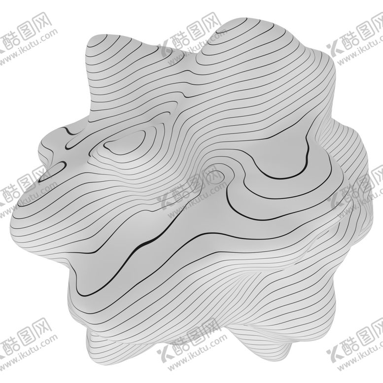 编号：82679307080033149445【酷图网】源文件下载-抽象液态质感立体图案