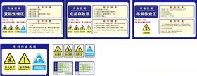 工地标识牌置筋预埋区