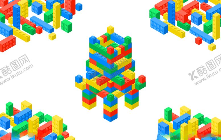 编号：10183610310354198107【酷图网】源文件下载-乐高积木背景