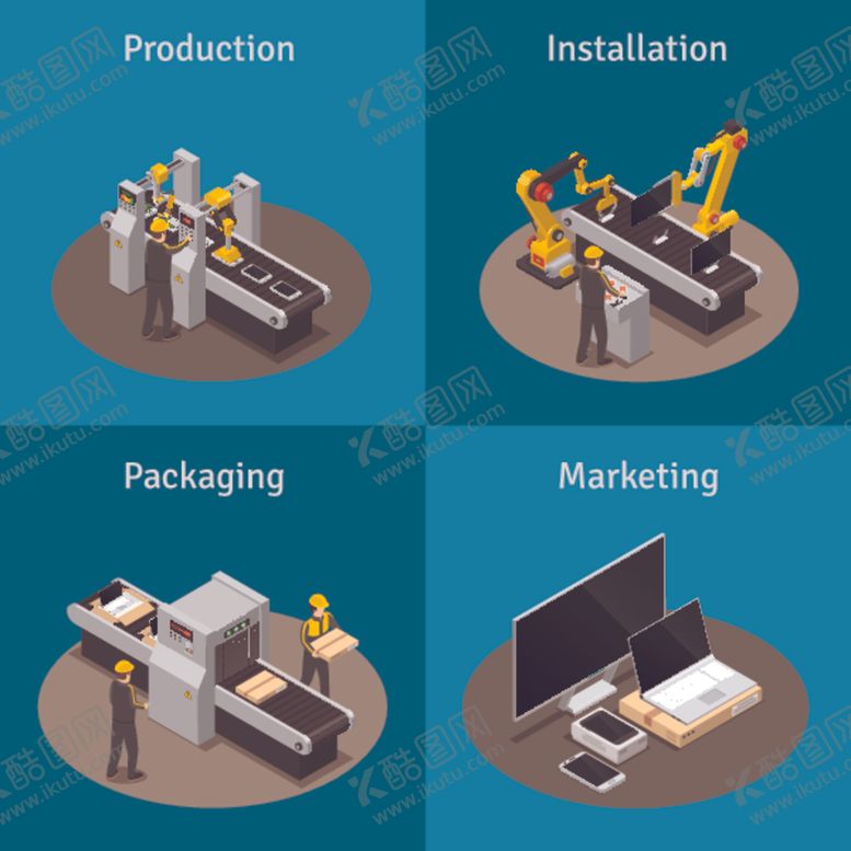 编号：24374210101209346796【酷图网】源文件下载-工业卡通