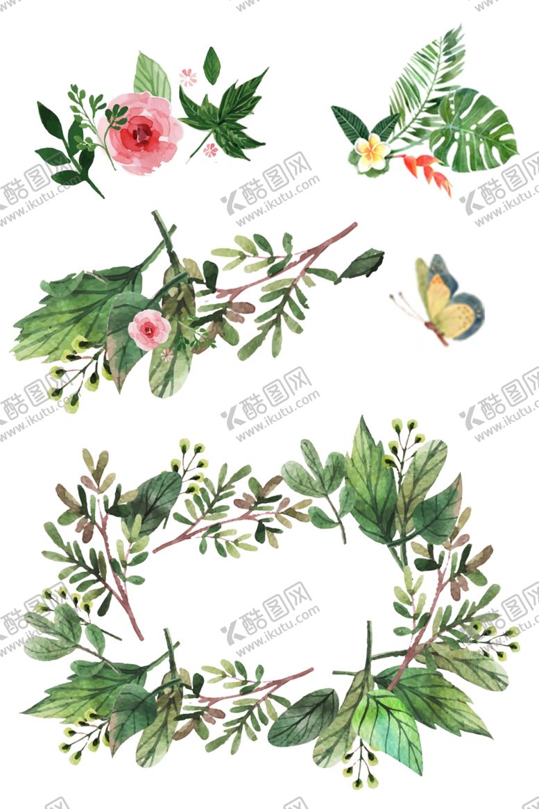编号：12208605130541318344【酷图网】源文件下载-叶子花