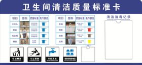 卫生间清洁图