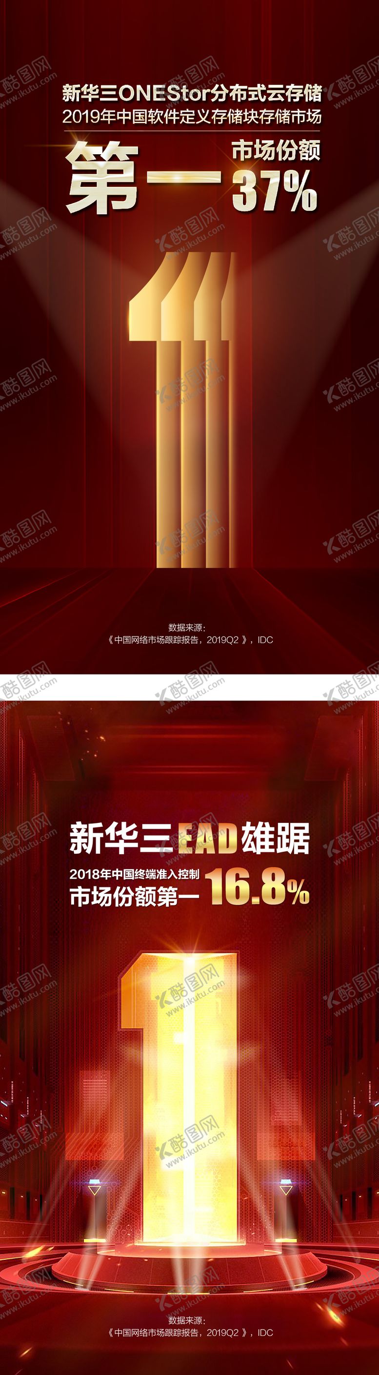 编号：58998609092029097579【酷图网】源文件下载-市场份额第一宣传海报