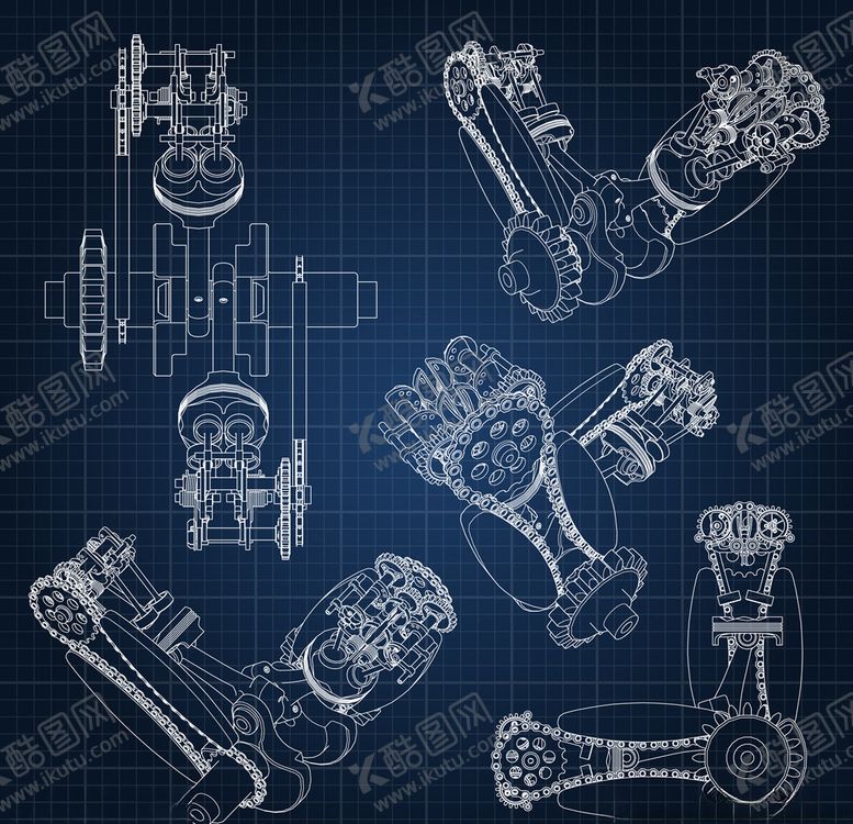 编号：85584209220447265450【酷图网】源文件下载-机械齿轮