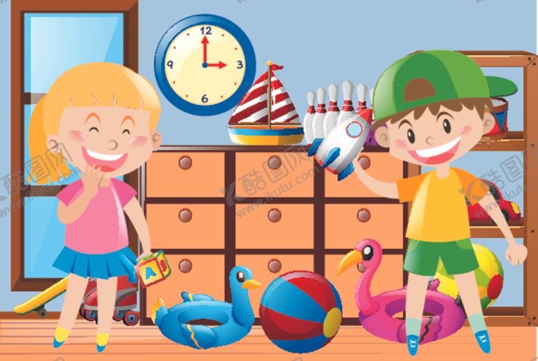 编号：95428409280503414456【酷图网】源文件下载-儿童和玩具