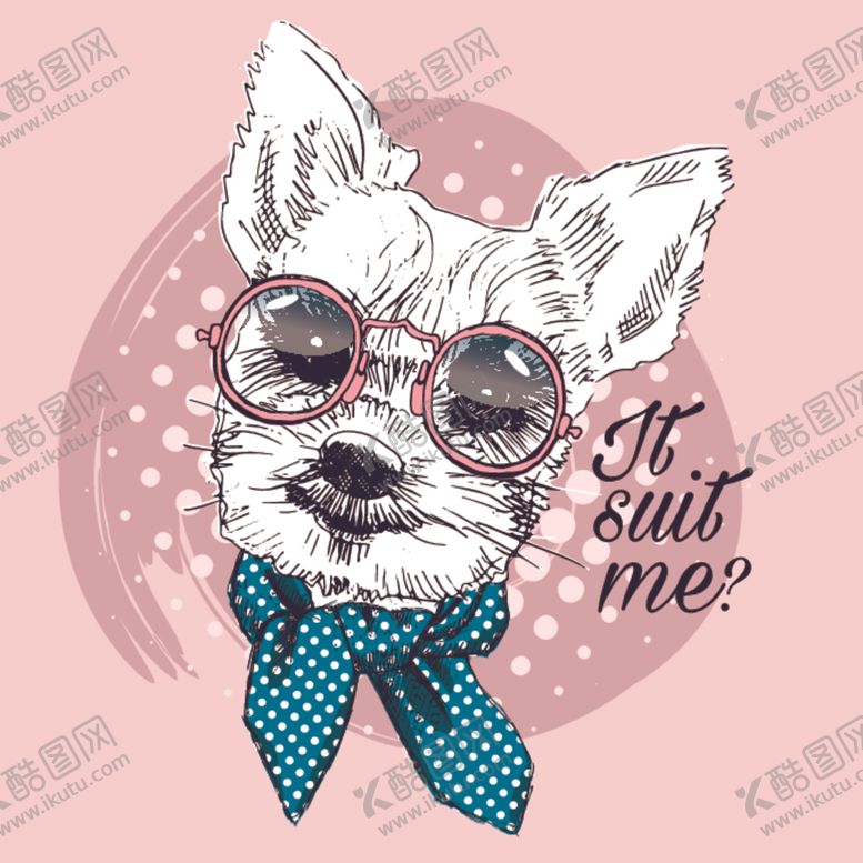 编号：10693010041548244118【酷图网】源文件下载-卡通小狗