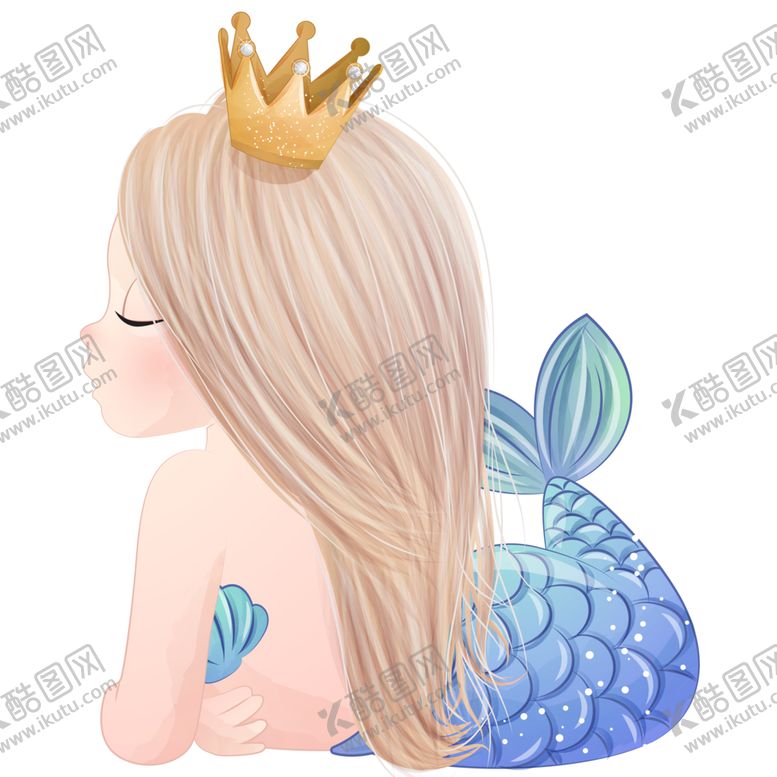 编号：69051902090640598984【酷图网】源文件下载-美人鱼海洋生物素材