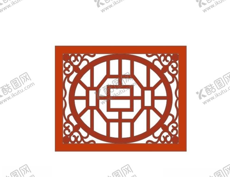 编号：38108205100242413072【酷图网】源文件下载-中式传统窗花