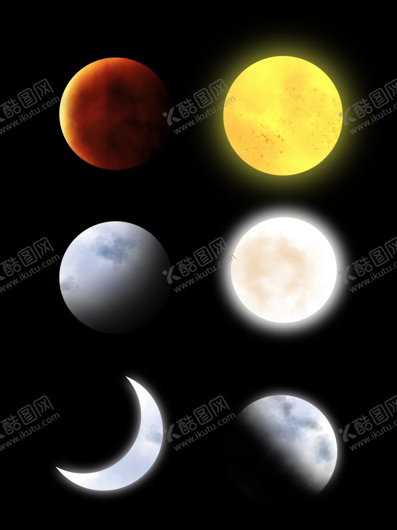 编号：71704110070225206967【酷图网】源文件下载-月亮素材