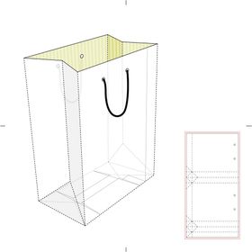 餐具包筷子封套刀版图