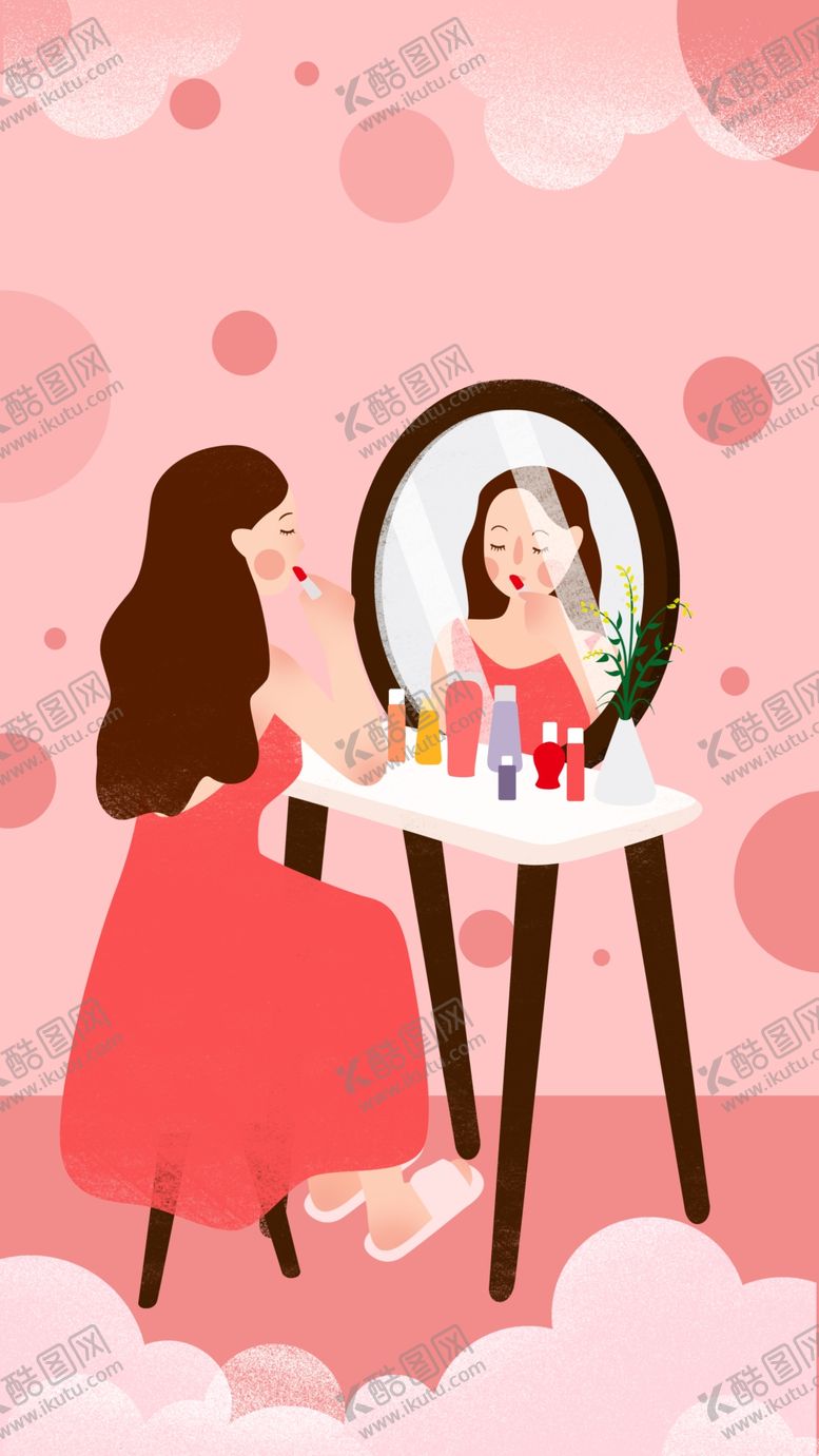 编号：89661510201950324071【酷图网】源文件下载-化妆