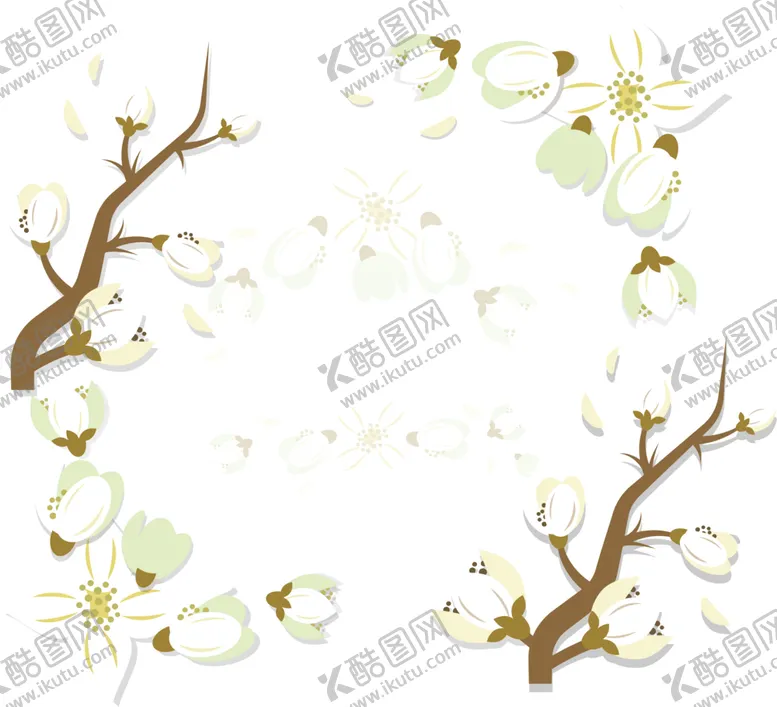 编号：76655602150153202236【酷图网】源文件下载- 手绘粉色樱花免扣素材图片 