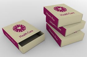 火柴盒包装效果图样机