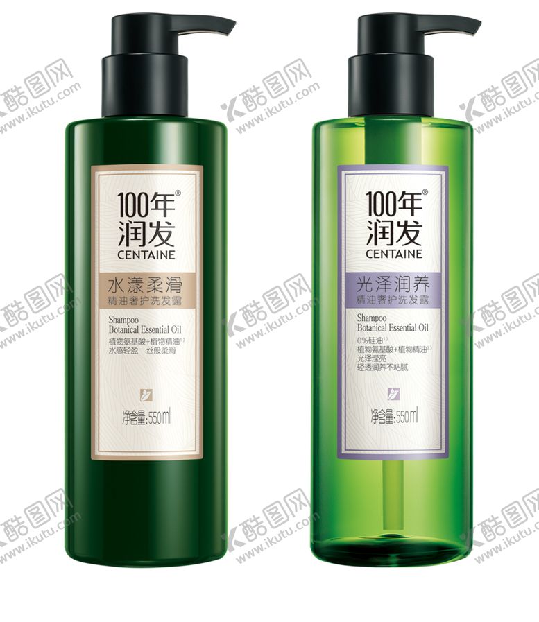 编号：85632505111005099442【酷图网】源文件下载-100年润发洗发露包装